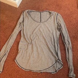 Lulu lemon striped top